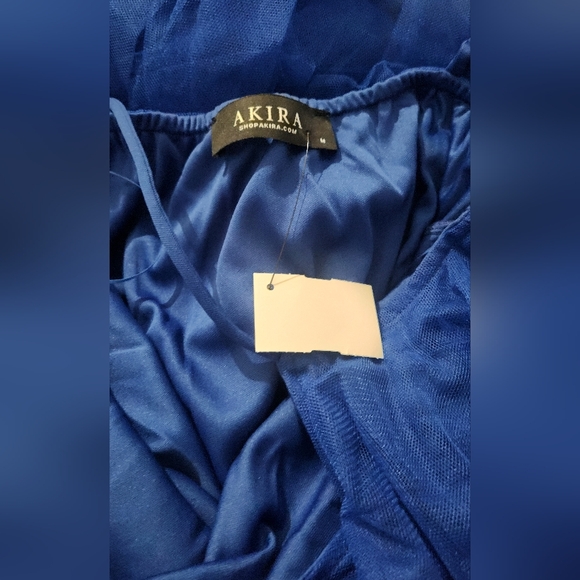 NWT AKIRA Ruffle Maxi Dress - Picture 10 of 10